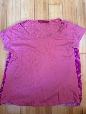 Prana pink shirt